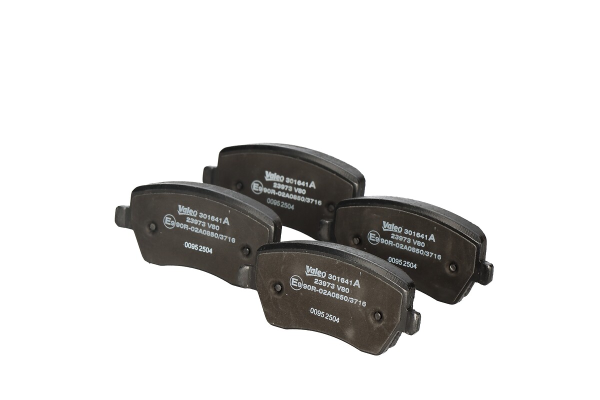 Jeu de 4 plaquettes de frein VALEO ref. 301641A